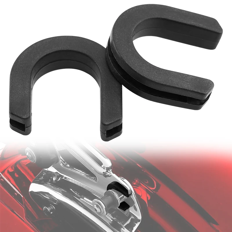 Motorcycle Backrest Sissy Bar Luggage Rack Docking Point Bushing Grommet For Harley Touring Softail Dyna Sportster