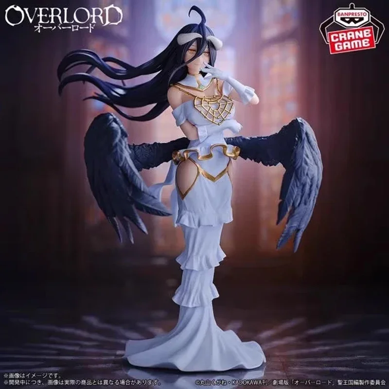 BLBU ACG Bandai BANPRESTO Overlord Albedo Ainz Ooal vestido esqueleto rey Anime modelo Original juguete figura de acción regalo para niños