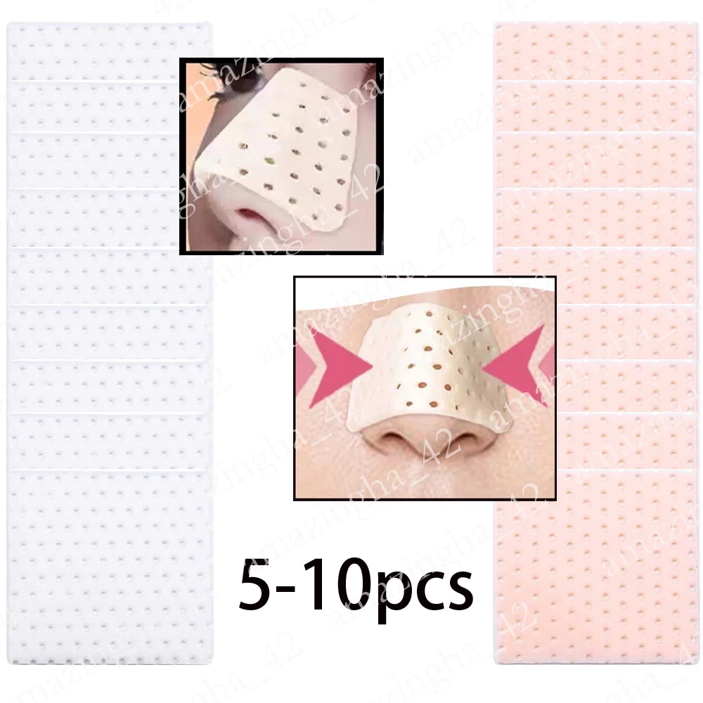 

5x5cm Thermoplastic Nose Splint for Rhinoplasty Nose Job Ortho Immobilization Nasal Fracture 5-10pcs Skin Care Tool