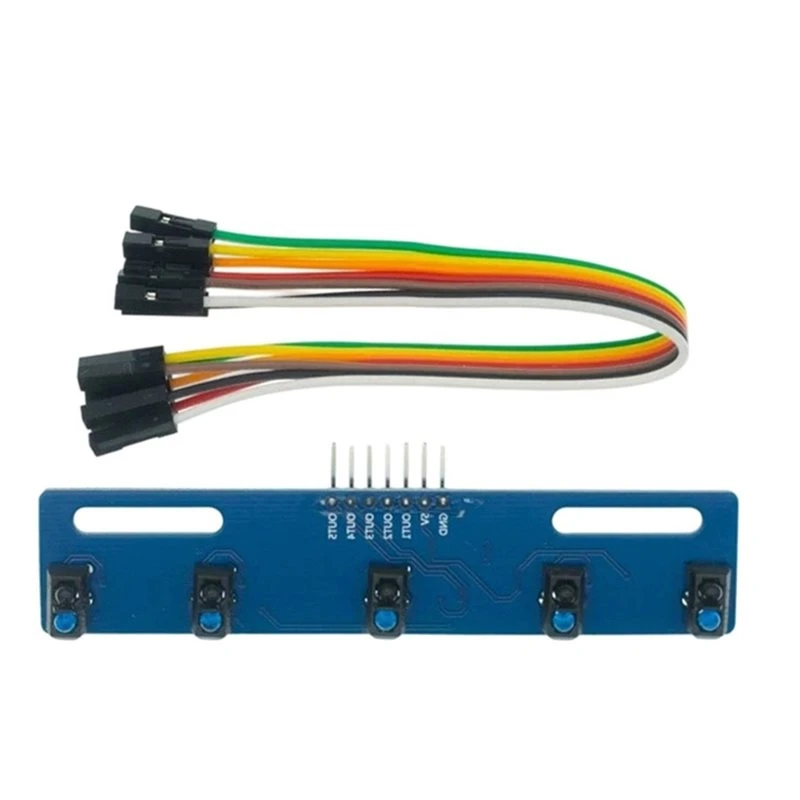 【VALUE MONEY】5 Channel Infrared Reflective Sensor TCRT5000 Line Tracking Sensor