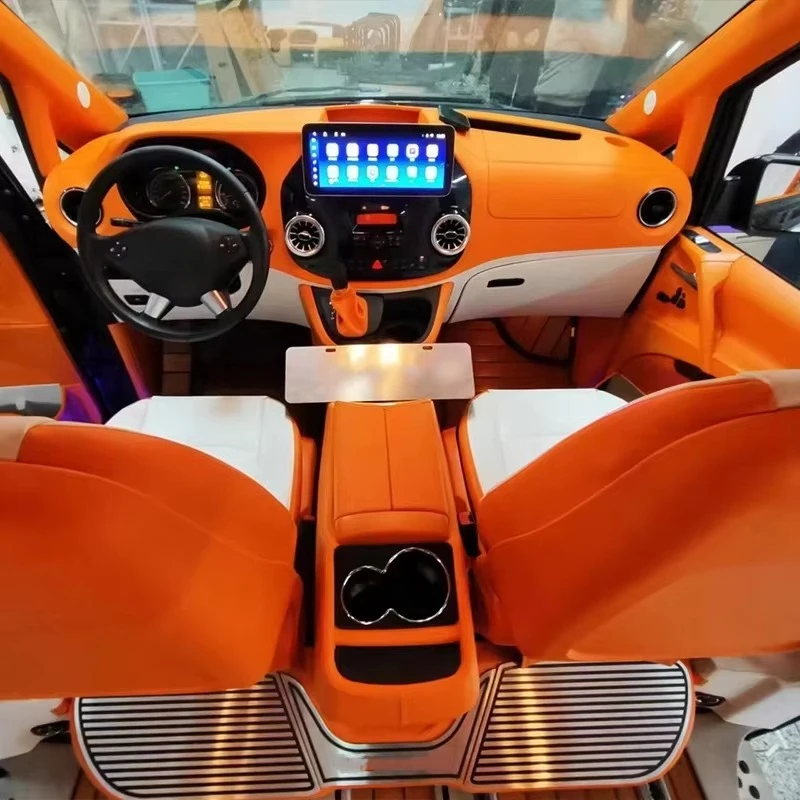 Painel de Carro de Plástico de Alta Qualidade para Viano W639 2010-2015, Acessório de Upgrade para Interior de Carro