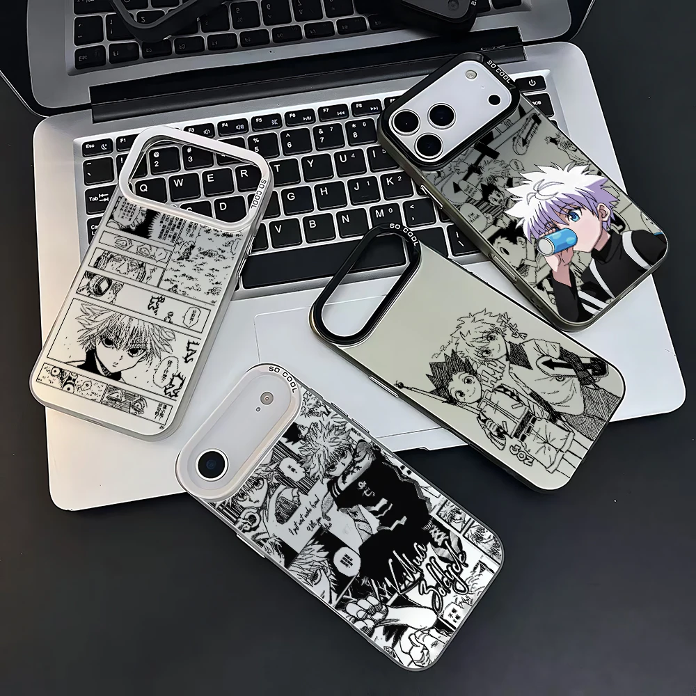 اليابان أنيمي هنتر كاريكاتير جراب هاتف ممن لهم Realme 15 14 13 12 11 10 9i 8 8i C75 C65 C63 C55 C53 C35 C33 C20 21Y15 21 Pro Plus 5G