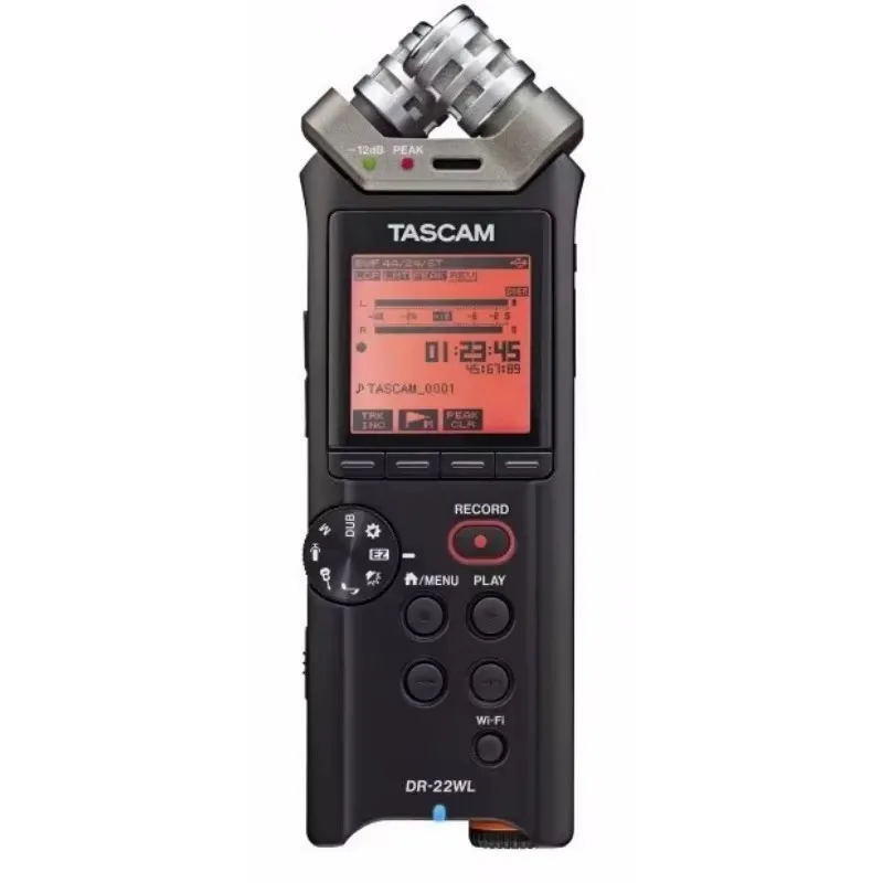 Tascam DR-22WL Linear PCM Voice Recorder X-Y Unidirectional Stereo Condenser Microphone with High Performance Audio Codecs