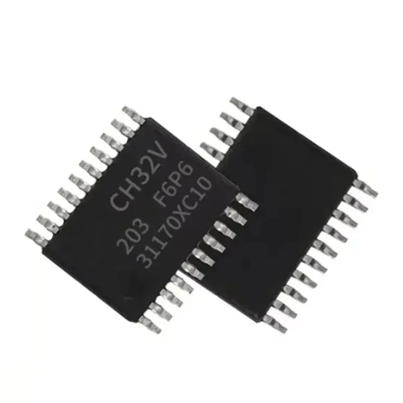 5pcs CH32V203 CH32V203F6P6 CH32V203C8T6 CH32V203K8T6 32V203F6P6 32V203C8T6 32V203K8T6 32-bit RISC-V 144MHz IC chipset in stock