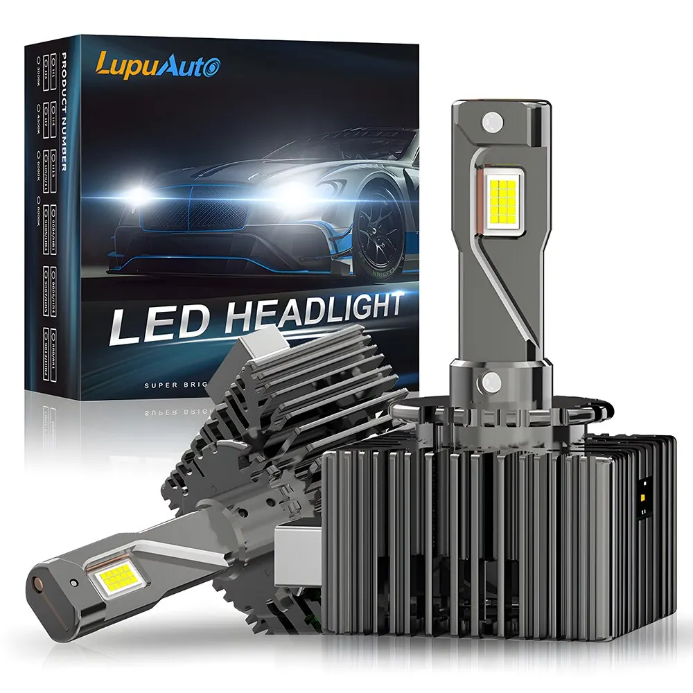 D1S D3S LED Headlights Canbus 60000LM D4S D5S D2S D8S Auto Bulbs Two-sided 120W D1R D2R D3R D4R Car Lamp Xenon HID