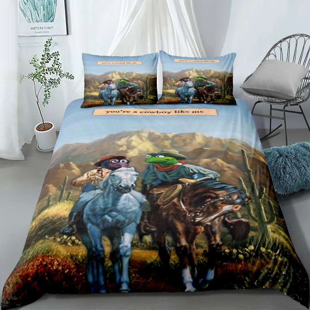 You are a cowboy like me Duvet Cover Set EU Single Double King US Twin Full Queen Size  Bedclothes