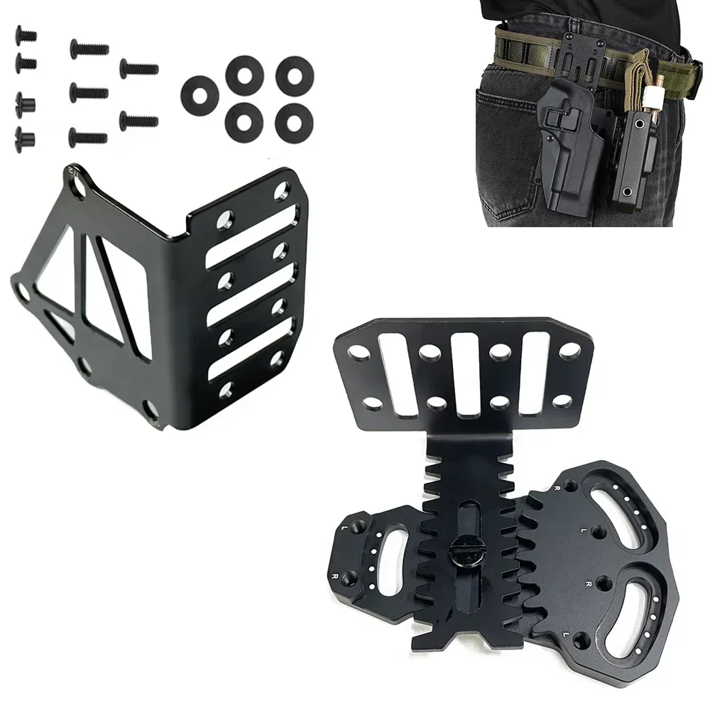 Tactical Pistol Holster Adapter QLS Extension Adapter with Tourniquets Can Carry Magazine  / Tactical Function Box T