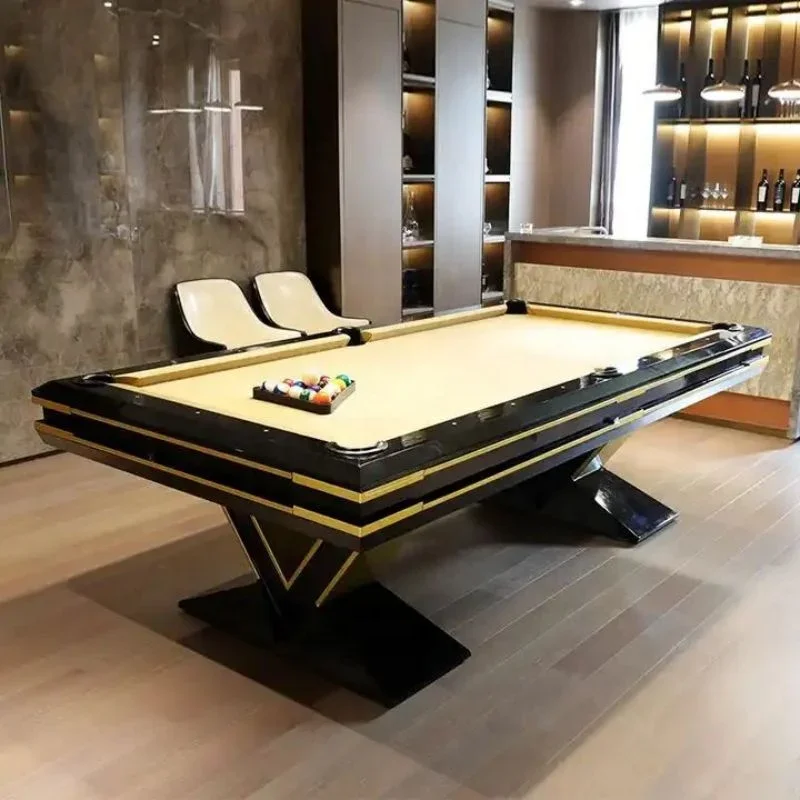 Luxury 7ft Oak Pool Table Custom Size American Billiard Game pool table with Snooker & Net Pocket