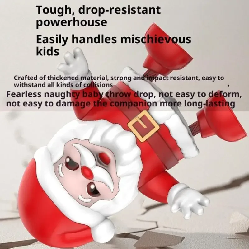 سانتا الرقص مع الموسيقى والأضواء، سانتا توركينج التفاعلية مع حركات الرقص الرشيقة، سهلة الإعداد الكهربائية المتحركة عيد الميلاد