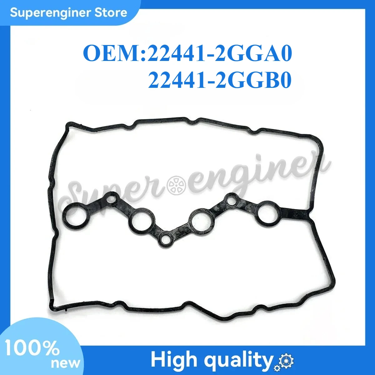 

Valve Cover Gasket 2441-2GGA0 22441-2GGB0 For Hyundai Santa fe Sonata for kia Sorento Optima 2.4 16-20 .22441 2GGB0 24412GGA0
