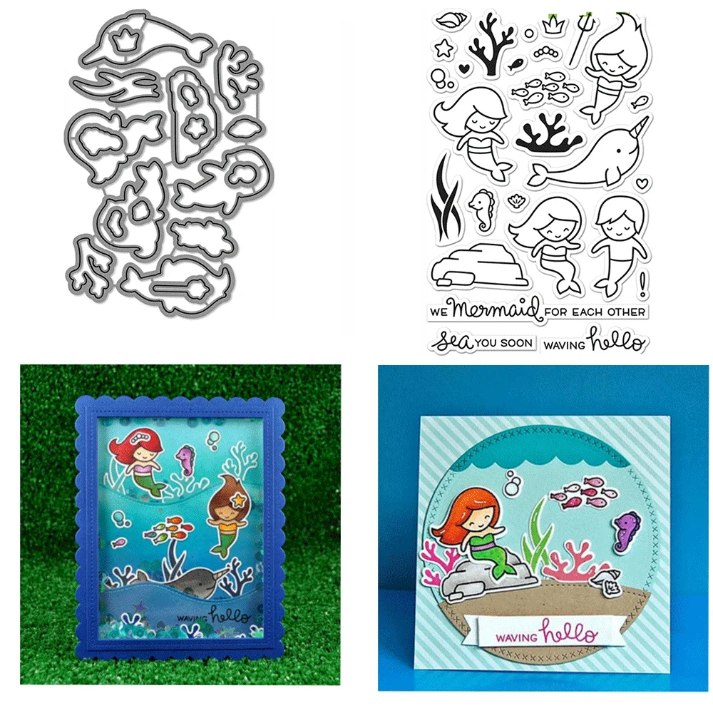 Christmas, Oh Gnome Stamp on the beach Clear Stamps or Metal Cutting Dies Hot For DIY Craft Making Card Scrapbooking Decoration