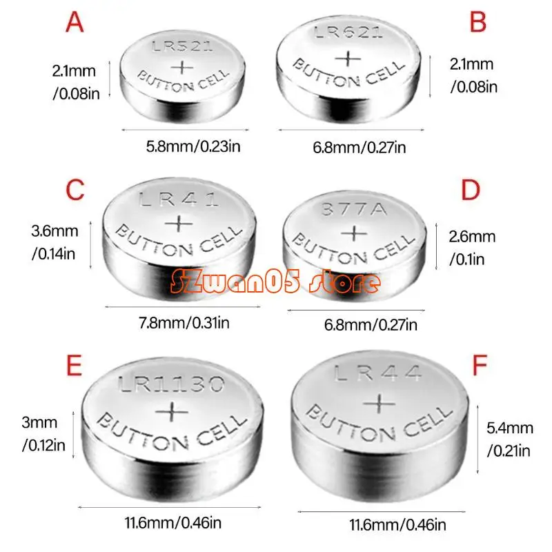 PXPE AG3/LR41 AG4/LR626 AG13/LR144 AG10/LR1130 بطارية القلوية 1.55VBUTTON