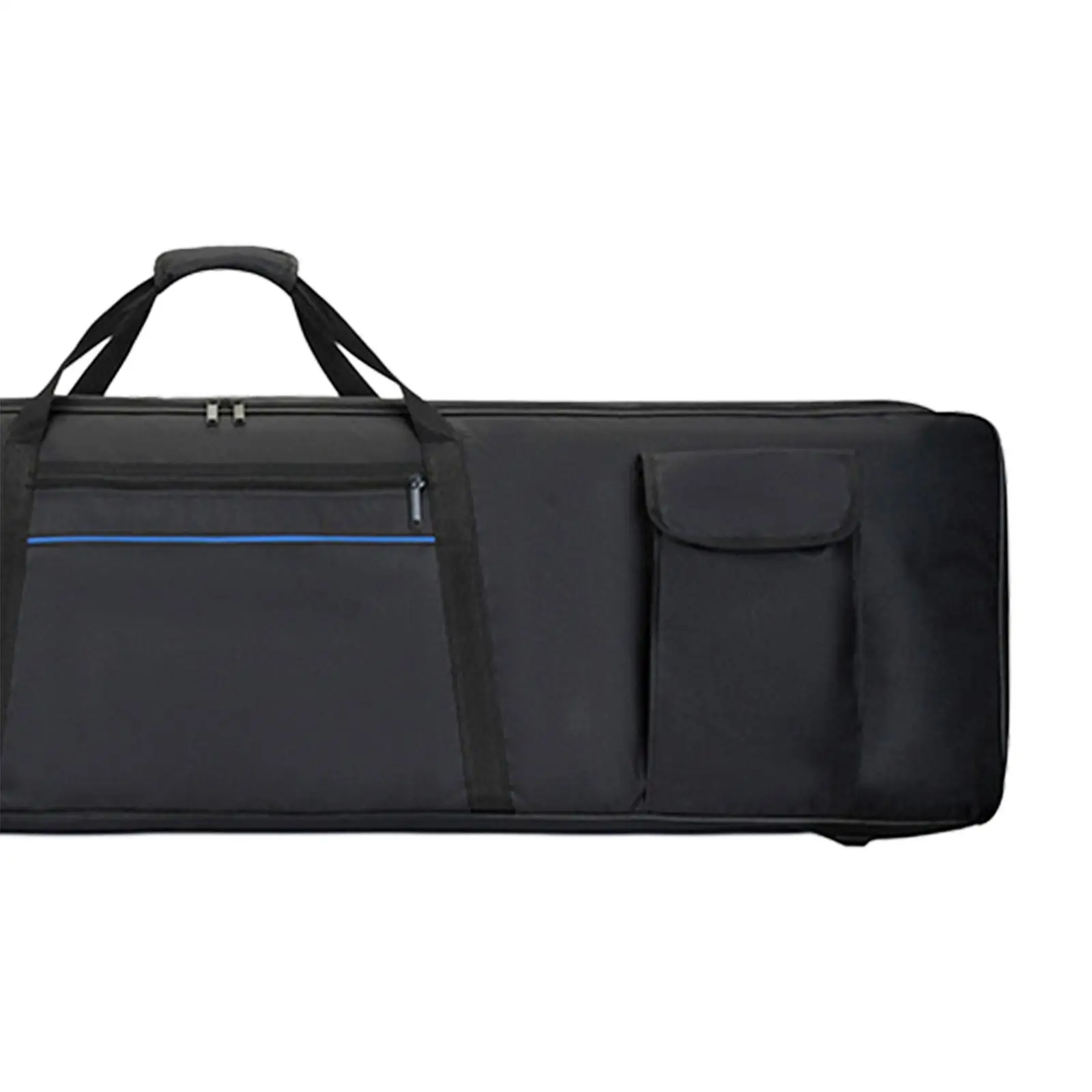 Electric Piano Case Thickened Protective Case with Backpack Straps 88Key Keyboard Gig Bag for School Music Studio Travel Concert