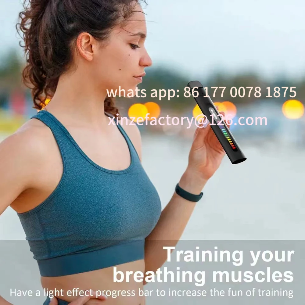 

Customizable Intelligent Respiratory Trainer Respiratory Monitoring Application Respiratory Practice Equipment And Enhancement