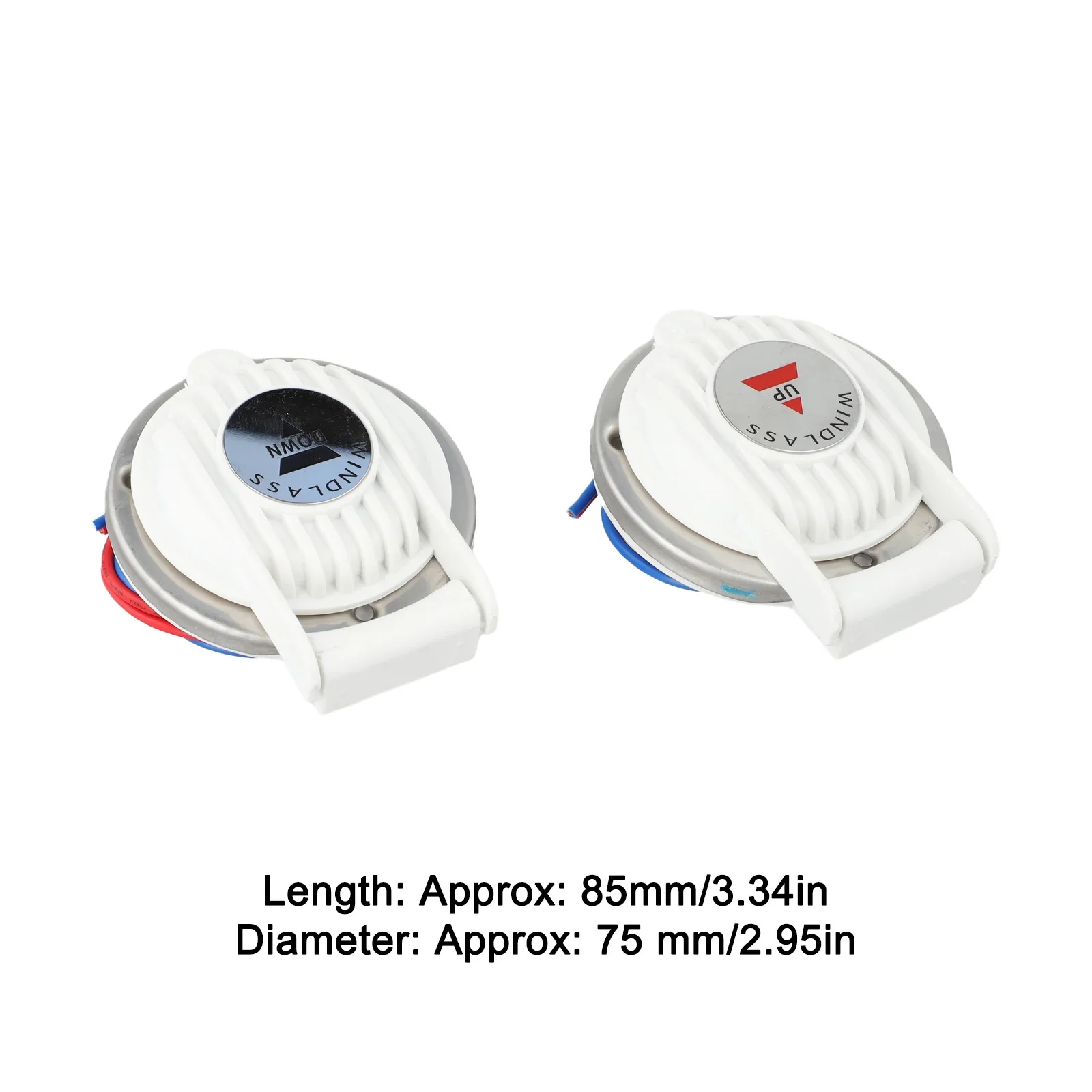 Compatible With 12V 24V Windlass Boating Gear Boat Anchor Windlass Quick Connect Wiring Composite Plastic Material