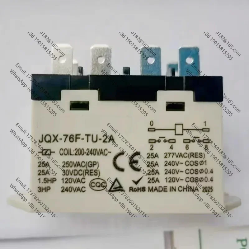 

Pequeño r JQX-76F-TU-2A 220 В переменного тока 380-400 В переменного тока 25 А RGF2OU700 RGF2OU900 6PIN JQX76FTU2A 6 пит 2 juegos Цена 5 шт.