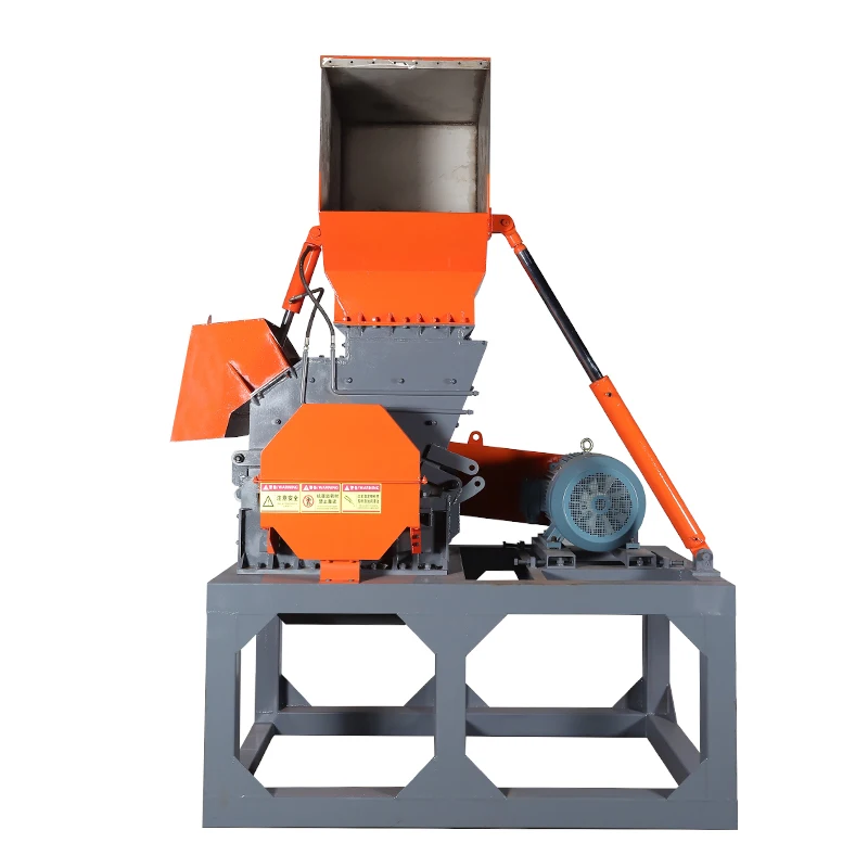 Plastic Crusher Waste Plastic Recycling Crusher Low Noise Powerful Machines Strong Crushing Capacity Stable Running Compact Body