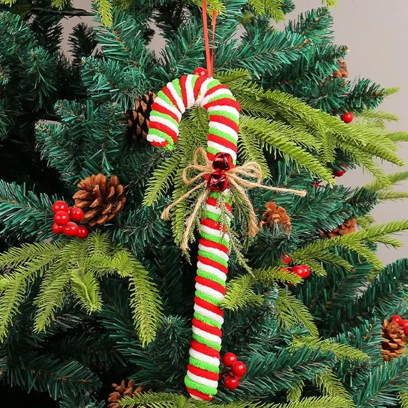 Candy Canes Ornaments For Christmas Tree Christmas Decoration Candy Curly Pick Christmas Decoration Candy Curly Pick For