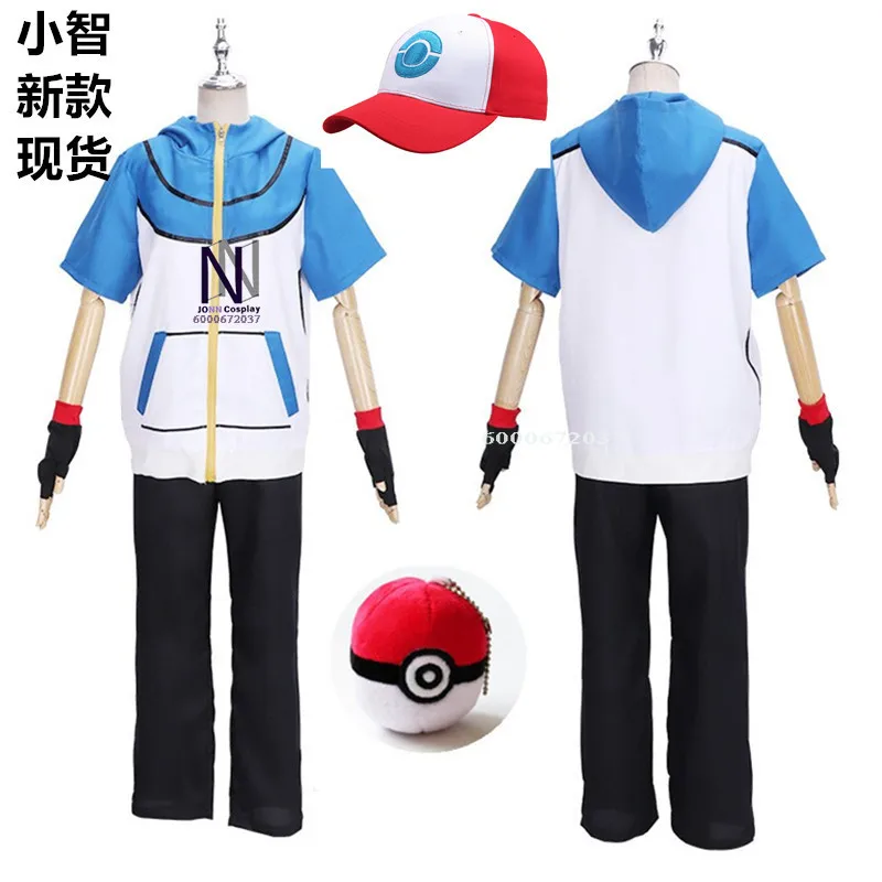 

Pet Pok é mon cosplay costume, Ash costume set, anime character performance costume, cosplay
