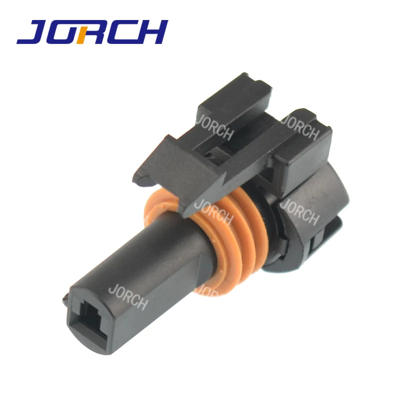 1P 12065172 Metri-Pack 280 Series, 1-Way Black Female Connector with Terminals