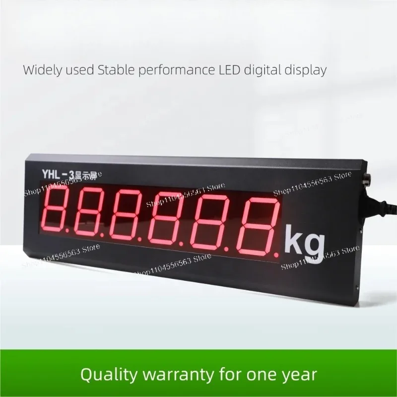 3-inch YHL-3 Weighing Indicator - Large LED Outdoor-Ready Scale Display
