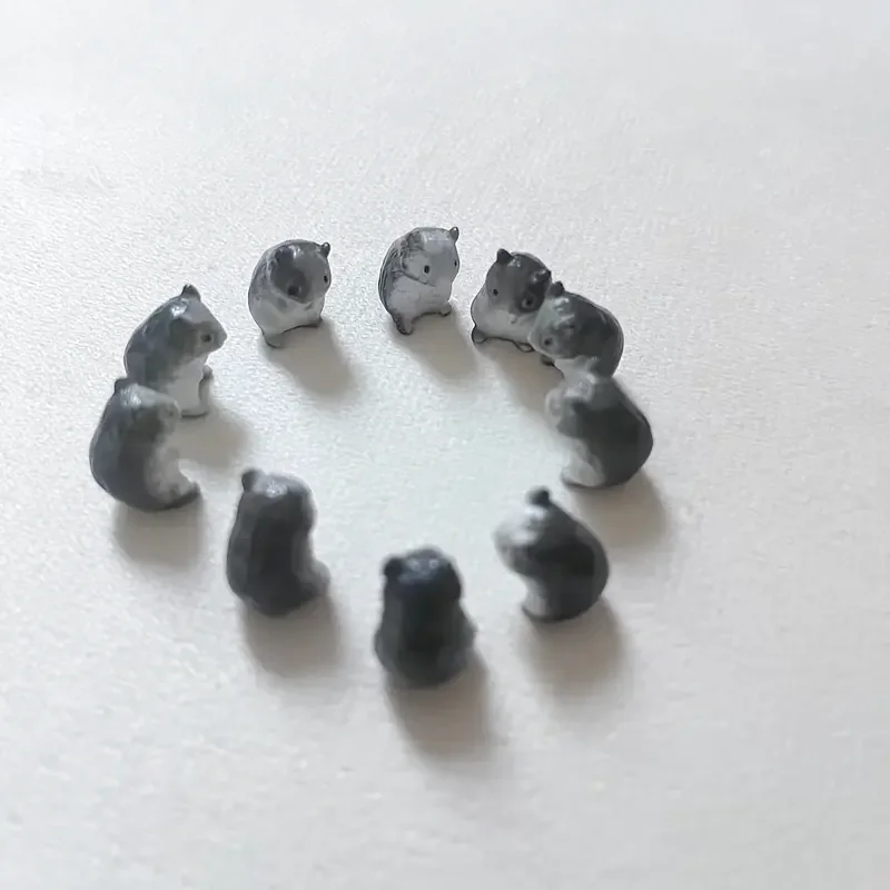 

5/10 Pieces Cute Mini Mouse Miniatures Figurines, Perfect for DIY Craft Project Micro Landscape Decoration Accessories