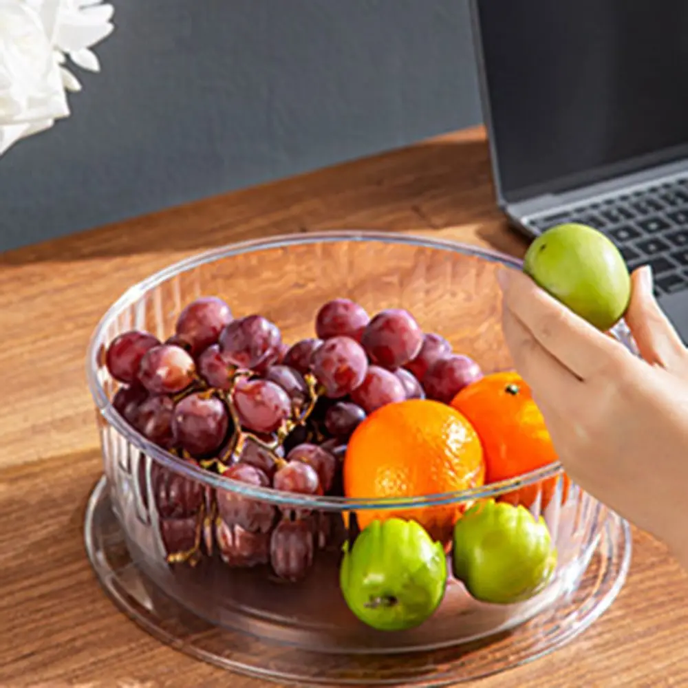 غطاء طعام شفاف لغطاء الطعام في الميكروويف مع مقبض واقي من رش الميكروويف المقاوم للحرارة وأطباق طعام قابلة للتكديس والفريزر