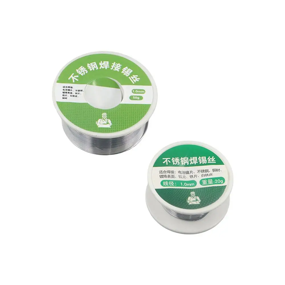 20g/50g Low Temperature Solder Wire Lighter No Gas Welding Wire Stainless Steel Nickel Aluminum Soldering Wire Soldering