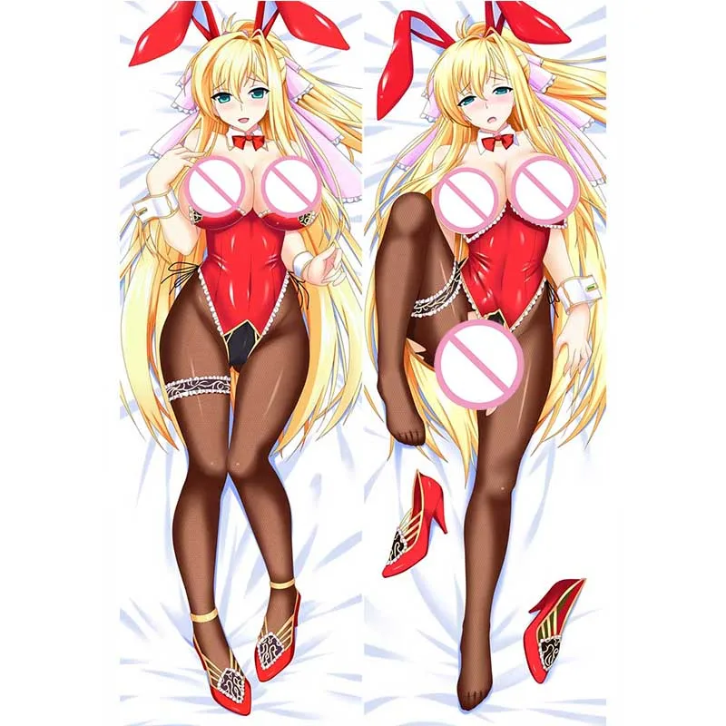 Anime Unionism Quartet A3-Days Dakimakura Pillow Cover Silveria Rabbit Ears Characters Long Life Size Body Pillowcase