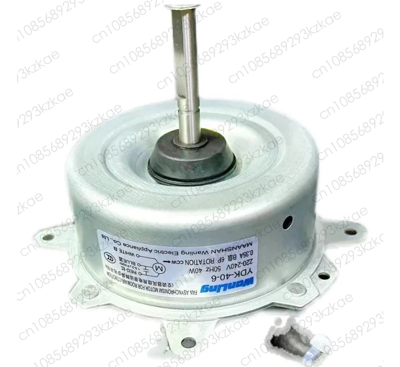 

Universal a-ir conditioner o-ut-door f-an motor YDK-40-6 forward a-n-d reverse universal 1 1.5p2P o-ut-door f-an