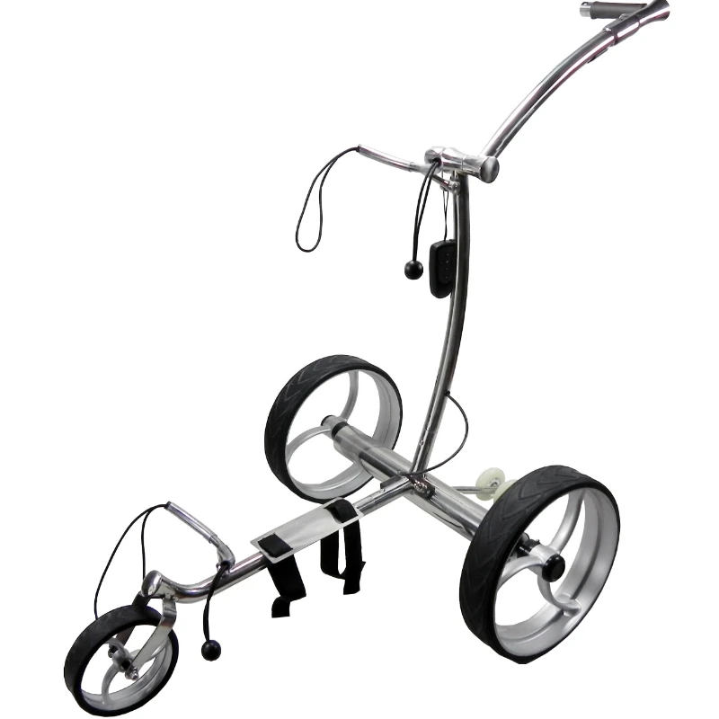 

2021 Wireless Remote Control golf chariot stainless steel Golf Trolley