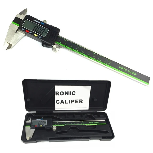 Stainless Steel Electronic Digital Caliper 0-150mm 6inch Digitale Messschieber Paquimetro Digital Vernier Caliper Micrometer