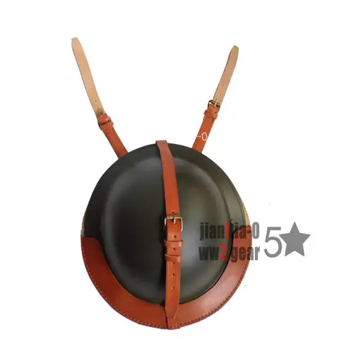 SECONDA GUERRA MONDIALE WW2 UK ARMY MK2 ARMY BRITISH TOMMY ARMY CON COPERTURA DEL CASCO IN PELLE