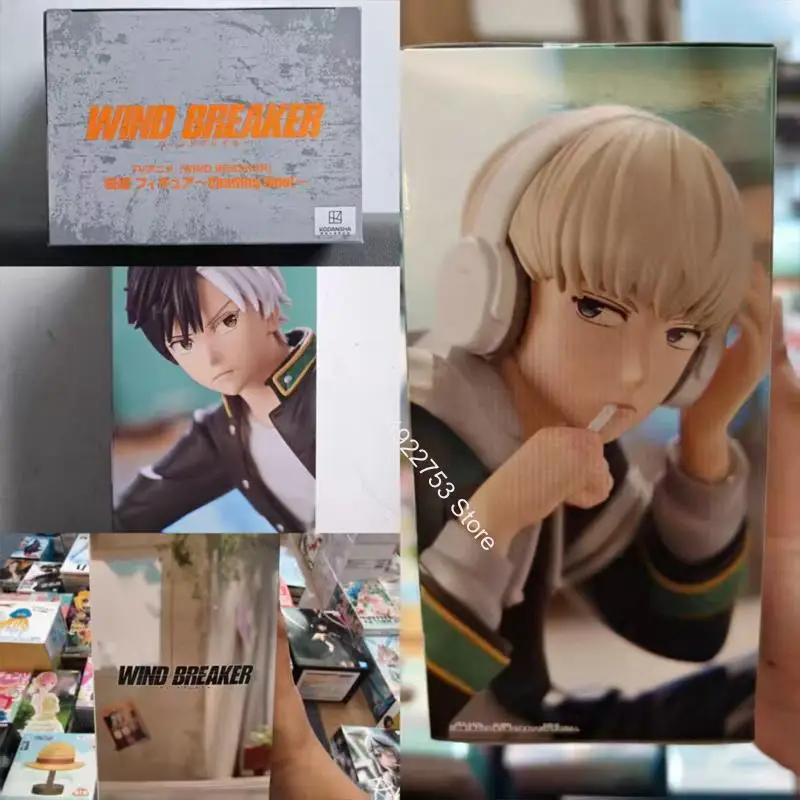 

BANDAI NAMCO BANPRESTO WIND BREAKER Время чата Сакура Харука Каджи Рен ПВХ Аниме Фигурка Модель Фестиваль Подарок В наличии Подлинная