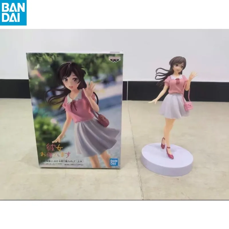 

Оригинальная фигурка Bandai Banpresto Rent A Girlfriend Ichinose Chizuru, новая, в коробке, персонаж аниме