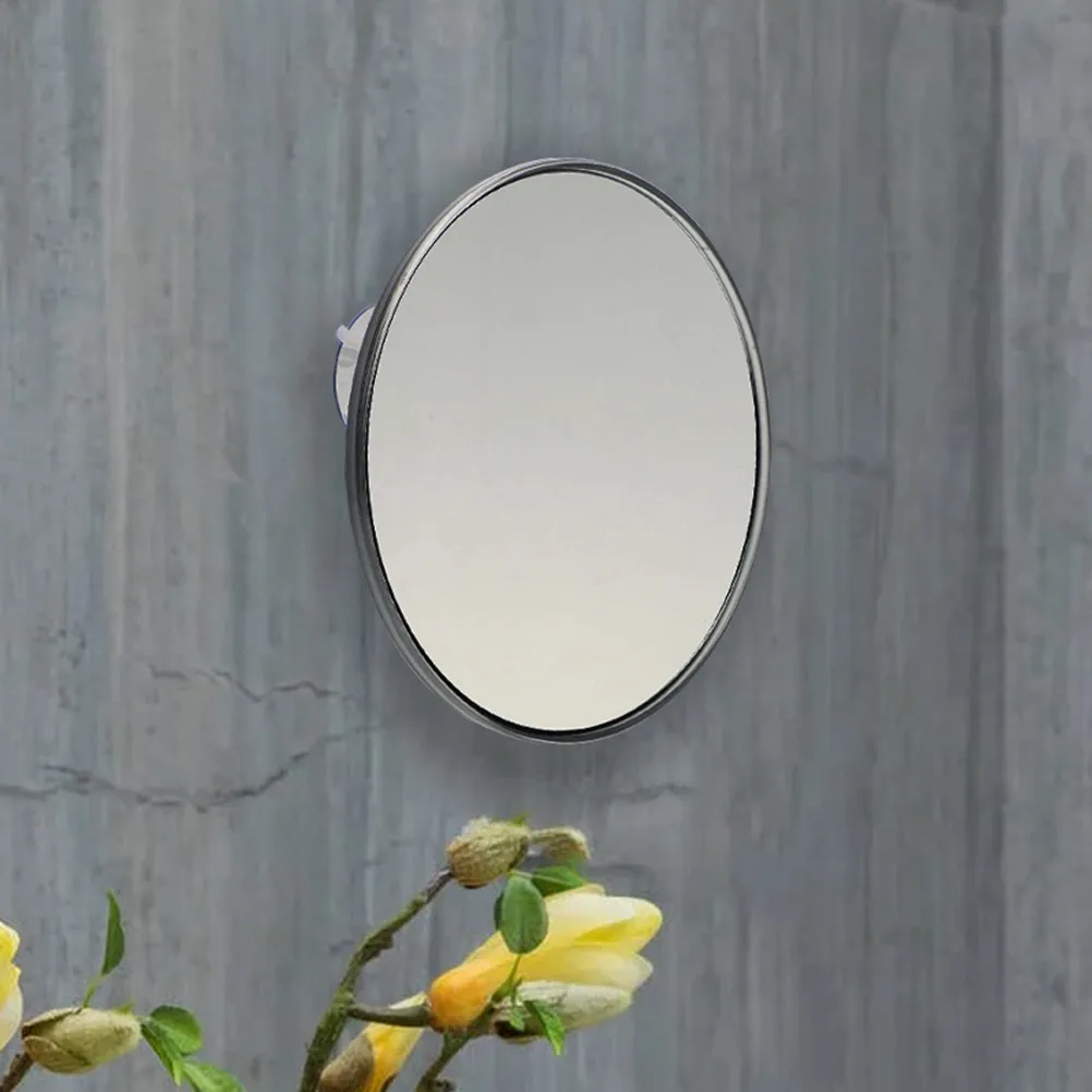 30X Magnifying Mirror Bathroom Suction Cup Makeup Mirror Wide Angle View Concave Lens Easy Installation Removable Sleek Modern