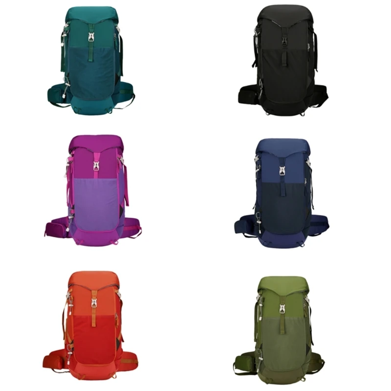 Man Women Travel Backpack Large Capacity Hiking Backpack Casual Daypacks Water Resistant Backpack for Camping Outdoor