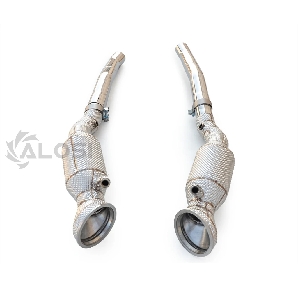 Exhaust head For Ferrari F12 Berlinetta/FF V12 /812 Superfast 2012-2016 6.3L 6.5L Header Catted Downpipe