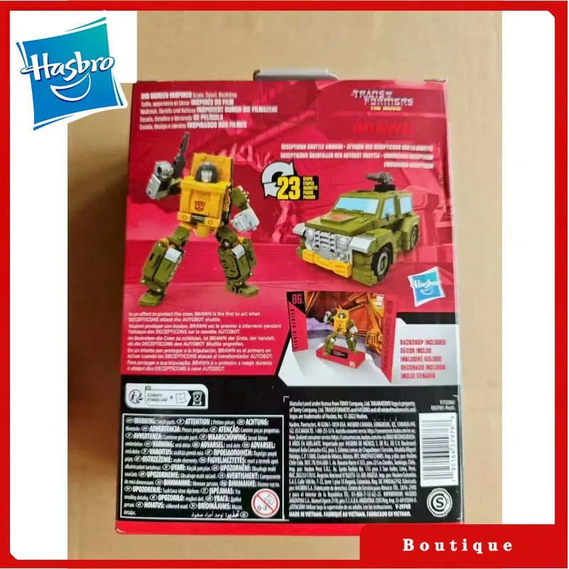 Auf Lager Hasbro Transformers Toys Studio Series Deluxe Class SS-86-22 Brawn Cybertron Autobots Actionfiguren Sammlergeschenke
