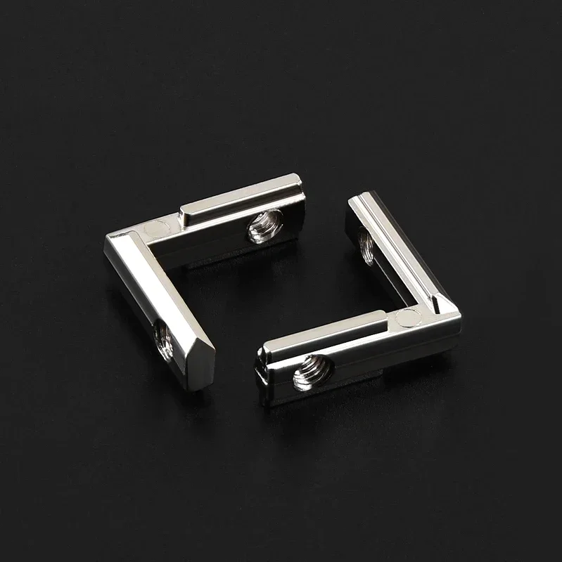 3D Printer Accessories European Standard Angle Slot Connector 2020 Aluminum Profile L-shaped Concealed Connector