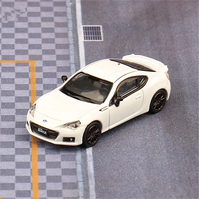 1/64 Subarus BRZ Alloy Sports Car Model Diecast Metal Racing Car Vehicles Model Miniature Scale Simulation Collection Kids Gifts