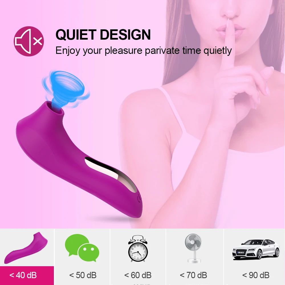 Persediaan dewasa Sucker klitoris pengisap Vibrator wanita klitoris Oral Stimulator puting Vagina mainan seks untuk wanita Masturbator produk