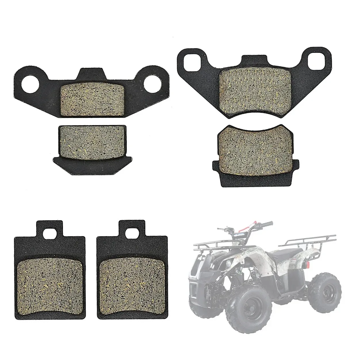 

For 50cc 70cc 90cc 110cc 125cc 140cc 150cc 160cc Bull Rear Front Brake Dirt Pit Bike Motorcycle ATV Quad Parts Brake Pads