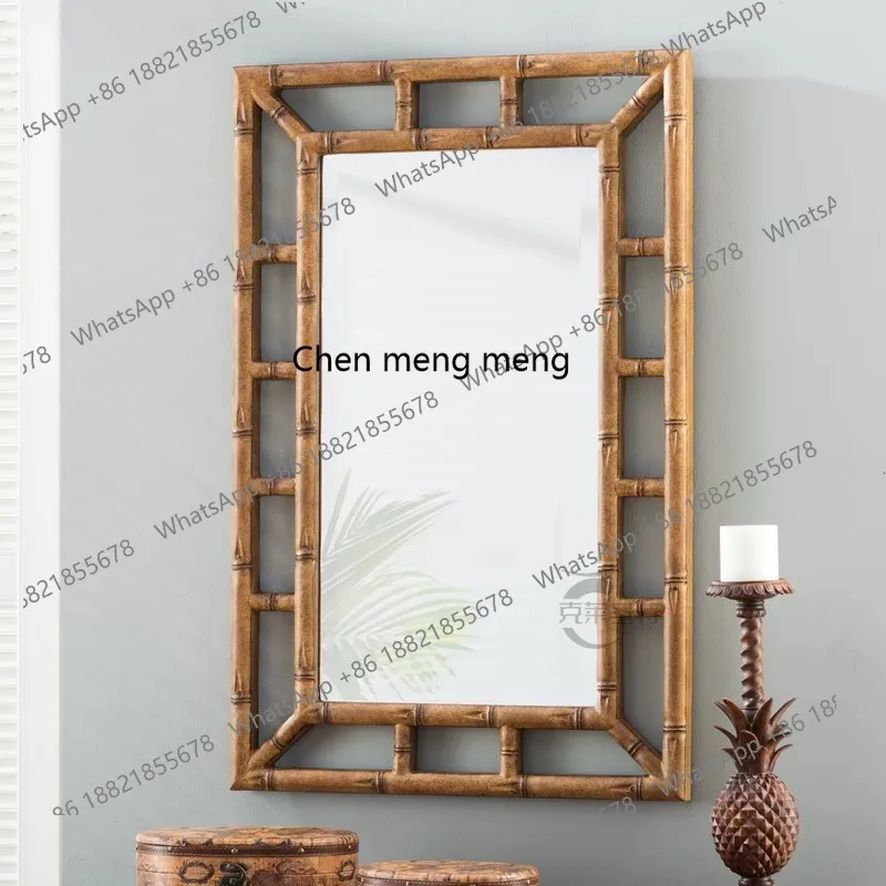 

Chinese living room mirror classical enigma mirror background wall decorative mirror wall hanging