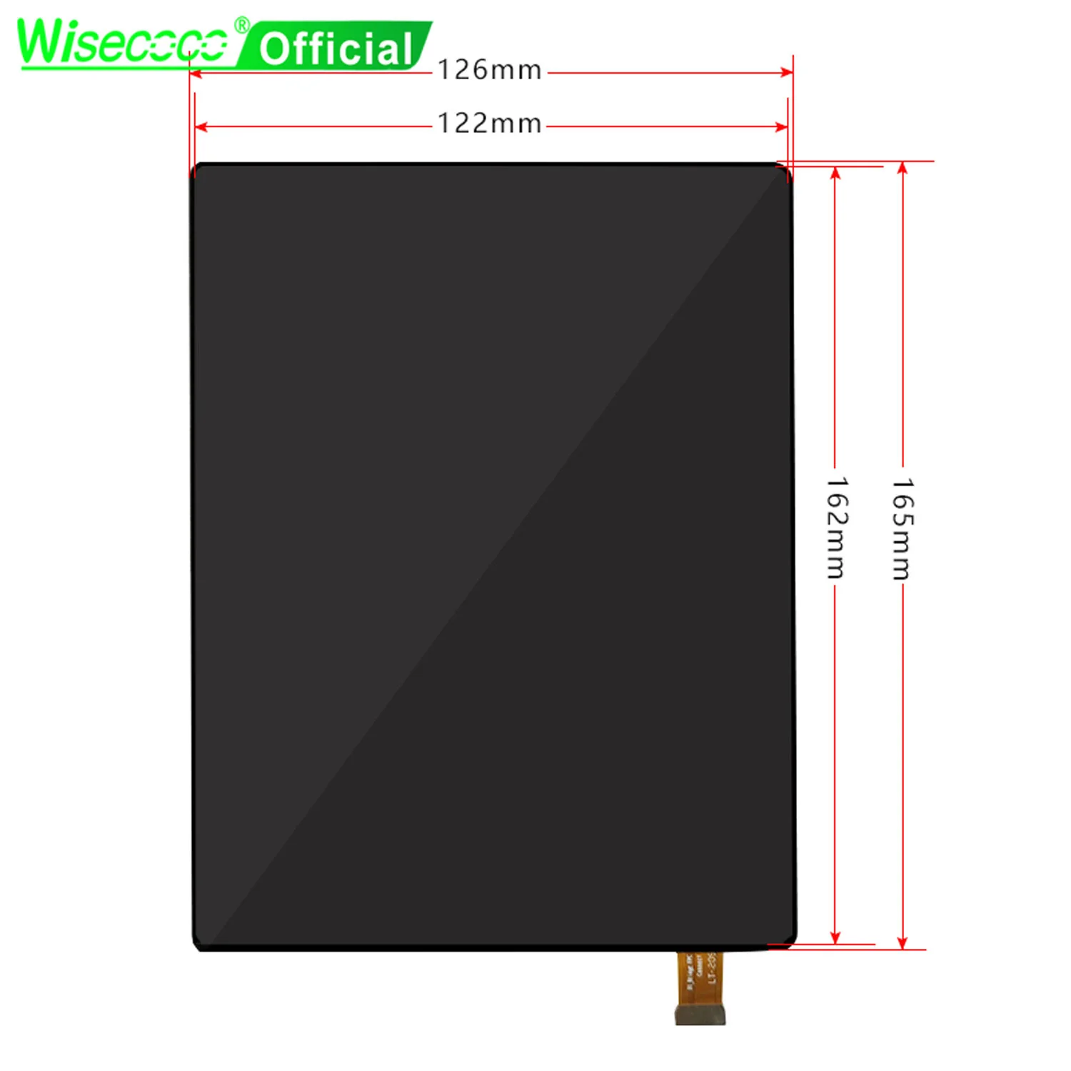 Imagem -02 - Wisecoco-display Ips Amoled para Tablet Automotivo Framboesa pi Brilhante Rotação Ajustável de 180 ° Tela Oled 2k 2480x1860 8