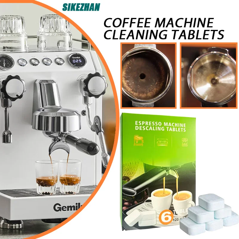 Coffee Machine Cleaning Tablets Descaling Effervescence Tablets Citric Acid Detergent Strong Decontamination Powder Solid