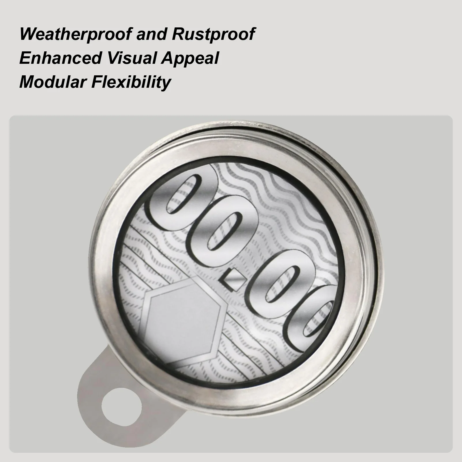 

Tax Disc for Motorcycle Scooter Plate Hanger Multifunctional Rustproof Tax Disc for Scooter Motorcycle Cycling Riding Mountain