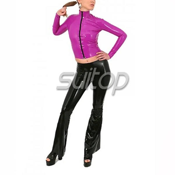 Suitop  latex top  rubber Jackets