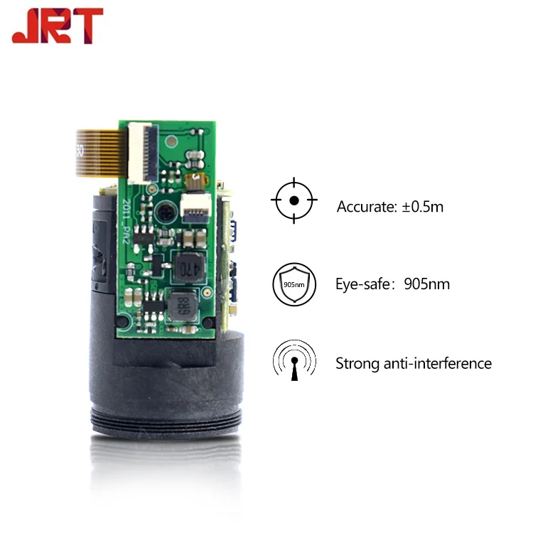 Long Range Las er Rangefinder 1500m 1000m Las er Distance Sensor for Hunting Measure UART TTL