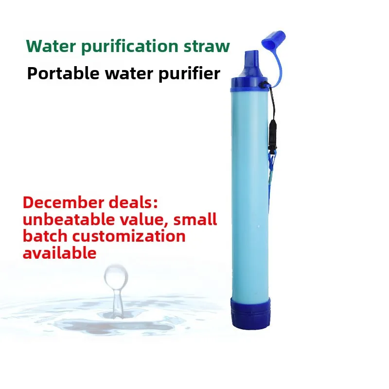 

Outdoor Camping Emergency Water Filter Field Life Emergency Filtration Direct Drinking Individual Soldier Water Purifier